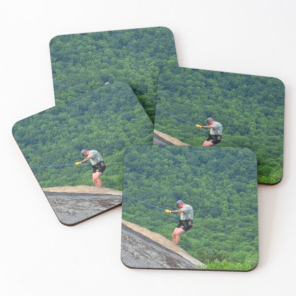 Item preview, Rappelling Mount Yonah designed and sold by LisaWootenPhoto.