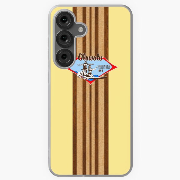Aperçu de l'œuvre Tandem Surf Hawaiian Vintage Surf Design - Jaune créée et vendue par DriveIndustries.