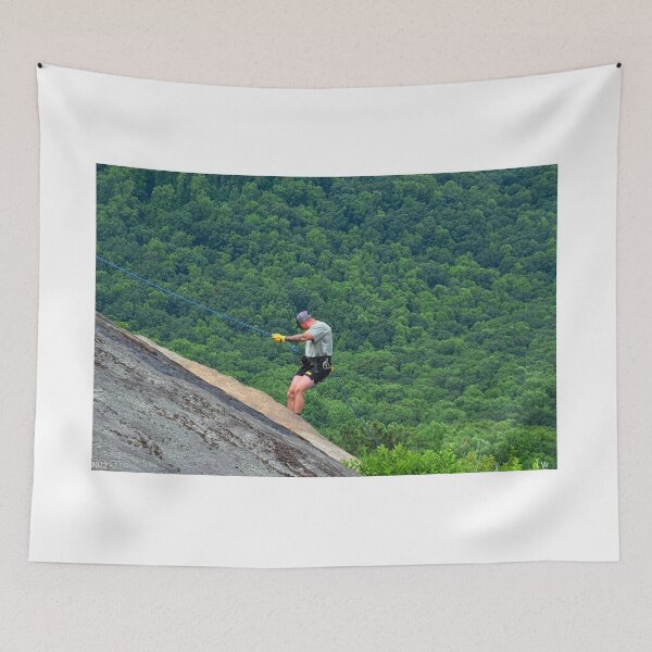 Item preview, Rappelling Mount Yonah designed and sold by LisaWootenPhoto.