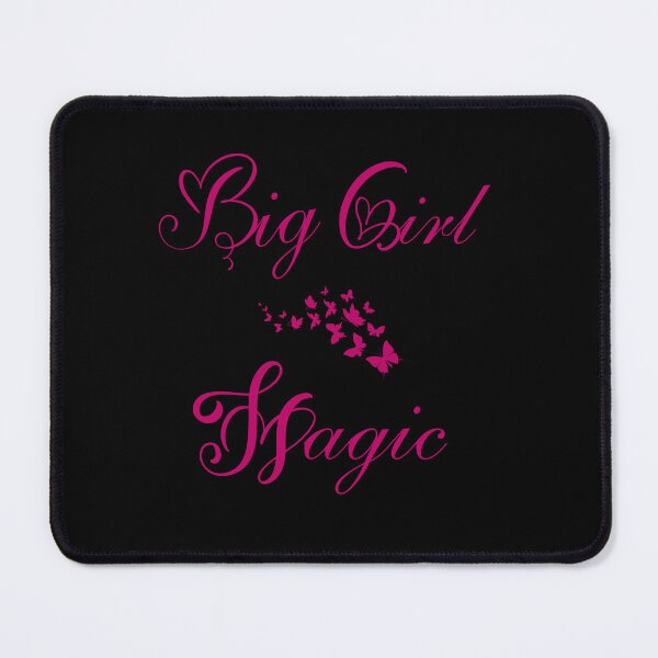 Item preview, Big Girl Magic-Black Background designed and sold by Trendi61.
