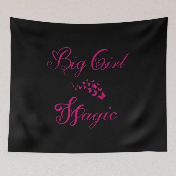 Item preview, Big Girl Magic-Black Background  designed and sold by Trendi61.