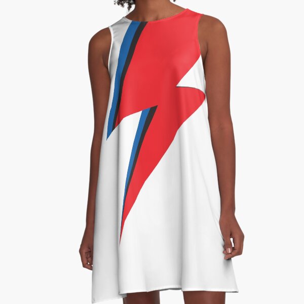 Lightning bolt A-Line Dress
