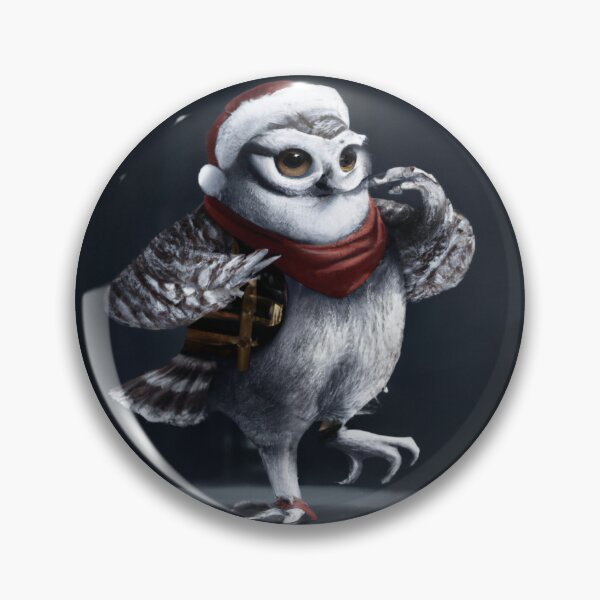 Item preview, Santa Owl designed and sold by GhostlierNation.