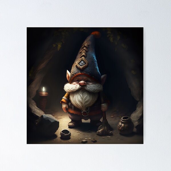 Item preview, Ai Generated Art - Fantasy Gnome designed and sold by BogoAi.