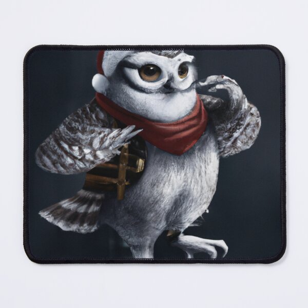 Item preview, Santa Owl designed and sold by GhostlierNation.