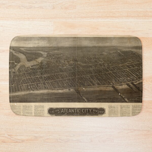 Item preview, Atlantic City, New Jersey (1910) designed and sold by allhistory.