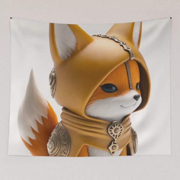 Item preview, Magical Traveler Fox designed and sold by GummywormDesign.