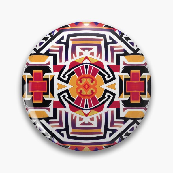Item preview, Traditional Igorot-inspired tribal pattern. Ethnic Multicolor designed and sold by IlustradoArts.