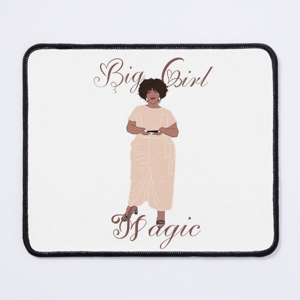 Item preview, Big Girl Magic-White Background designed and sold by Trendi61.