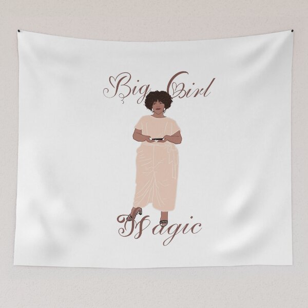Item preview, Big Girl Magic-White Background  designed and sold by Trendi61.