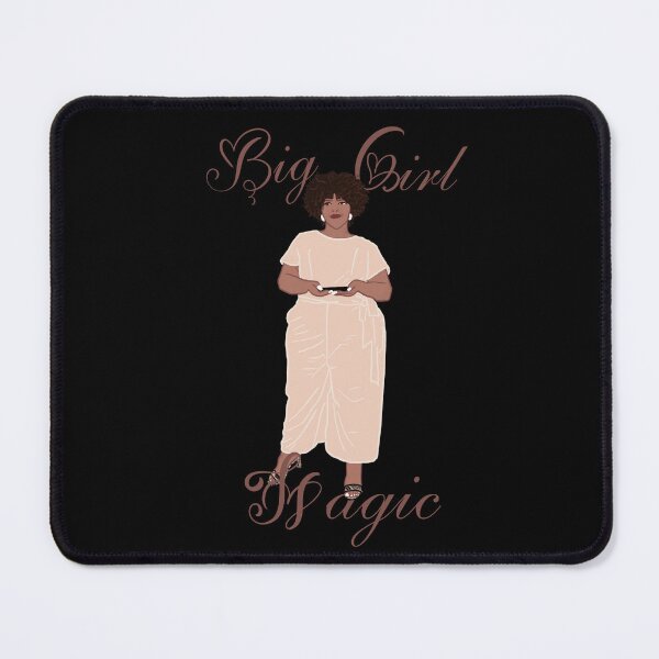 Item preview, Big Girl Magic-Black Background designed and sold by Trendi61.