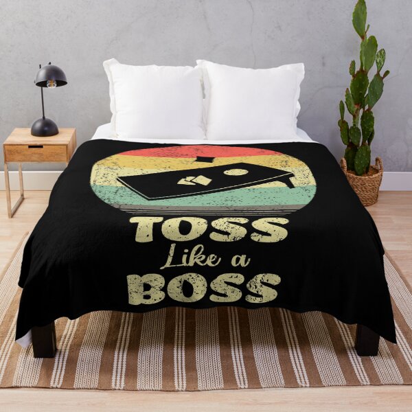 Item preview, Funny Vintage Retro Cornhole Toss Like A Boss Gift designed and sold by ARTZ84.
