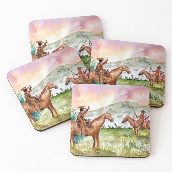 Item preview, Cowboy on Horse meets Native American designed and sold by Sebastian Grafmann.