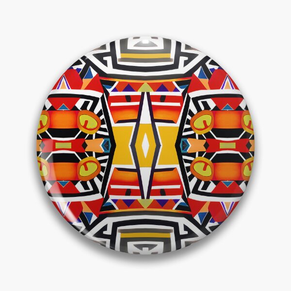 Item preview, Traditional Igorot-inspired tribal pattern. Ethnic Multicolor designed and sold by IlustradoArts.