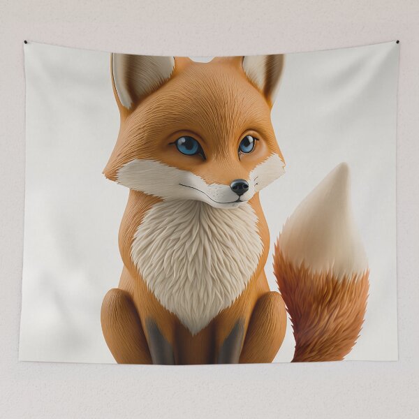 Artikelvorschau, Plastic Red Fox entworfen und verkauft von GummywormDesign.