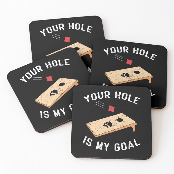 Artikelvorschau, Lustiges Vintages Retro Cornhole Ihr Loch ist mein Zielgeschenk entworfen und verkauft von ARTZ84.