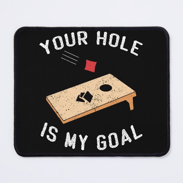 Item preview, Funny Vintage Retro Cornhole Your Hole Is My Goal Gift designed and sold by ARTZ84.