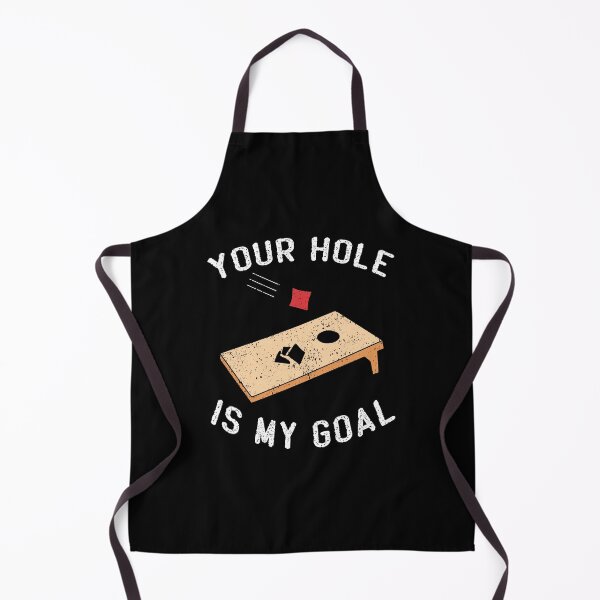 Item preview, Funny Vintage Retro Cornhole Your Hole Is My Goal Gift designed and sold by ARTZ84.