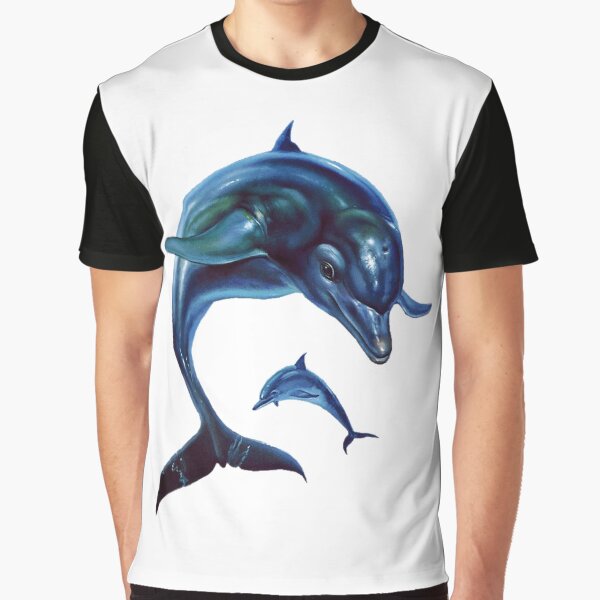 Vista previa del artículo con la obra «Ecco the Dolphin», diseñado y vendido por tabasco666.