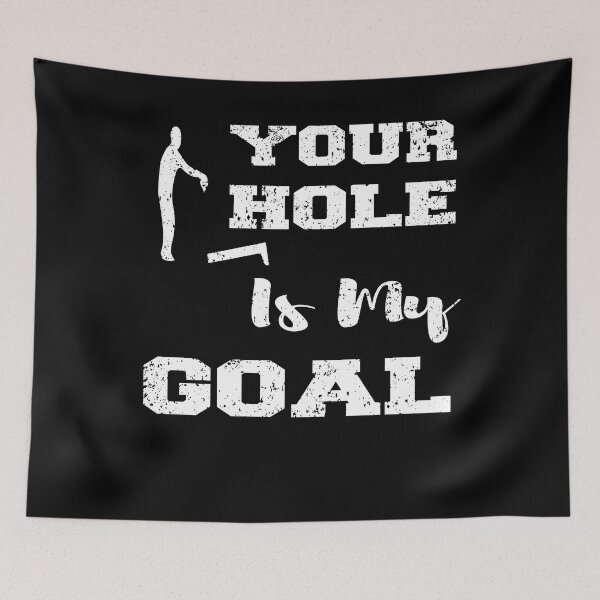 Item preview, Funny Vintage Cornhole Your Hole Is My Goal Gift designed and sold by ARTZ84.