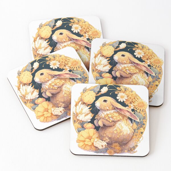 Item preview, Flowery Bunny designed and sold by MckennaiiShop.