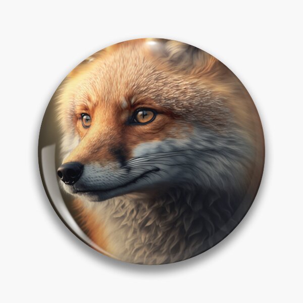 Item preview, Stunning Red Fox Face designed and sold by GummywormDesign.
