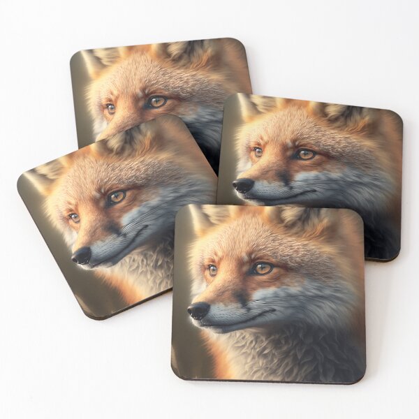 Item preview, Stunning Red Fox Face designed and sold by GummywormDesign.