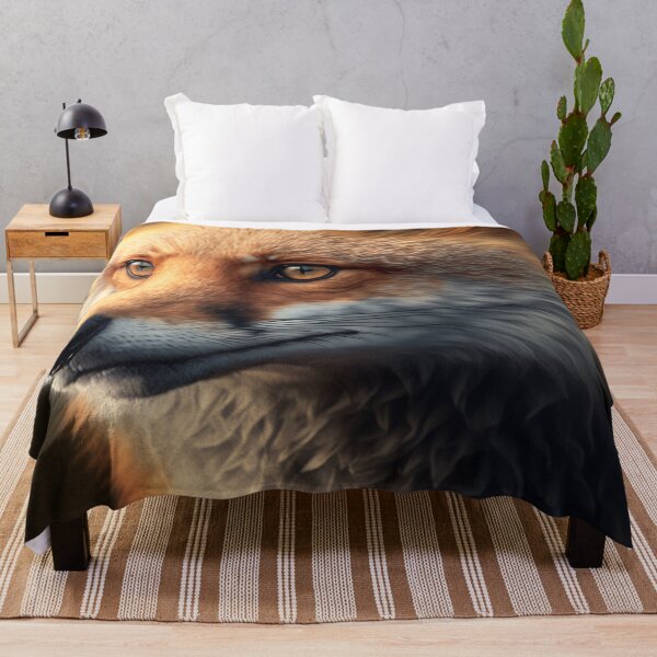 Item preview, Stunning Red Fox Face designed and sold by GummywormDesign.
