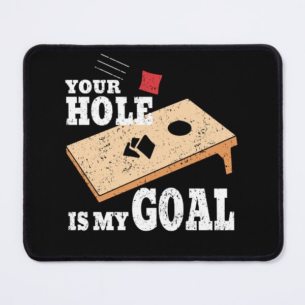 Item preview, Funny Vintage Cornhole Your Hole Is My Goal Gift designed and sold by ARTZ84.