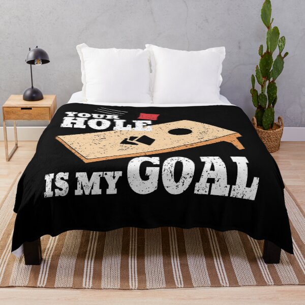 Item preview, Funny Vintage Cornhole Your Hole Is My Goal Gift designed and sold by ARTZ84.