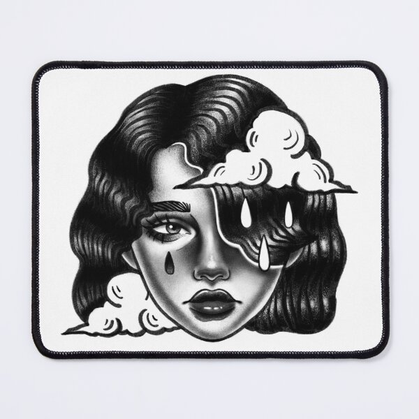 Item preview, Rain Lady Head designed and sold by UmbraFox.