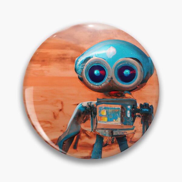 Item preview, Hippie Like Robot On The Surface of Mars - Nasa Mission To Mars designed and sold by AlanPhotoArt.