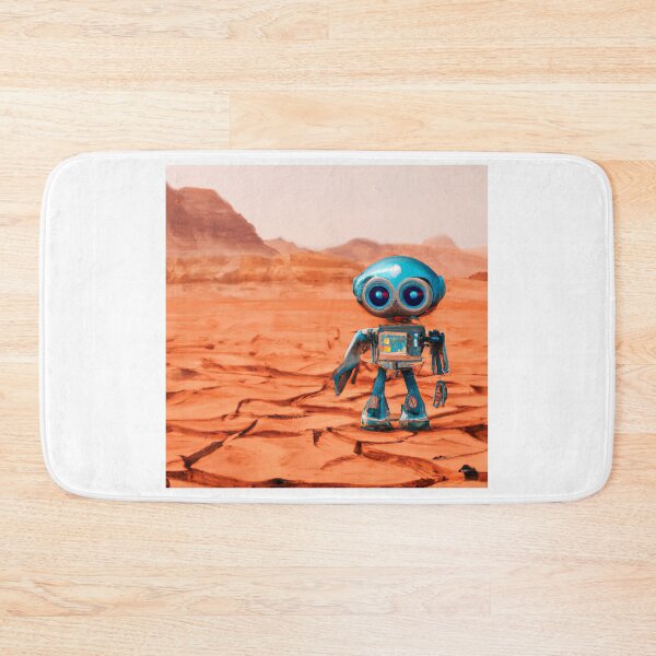 Item preview, Hippie Like Robot On The Surface of Mars - Nasa Mission To Mars designed and sold by AlanPhotoArt.