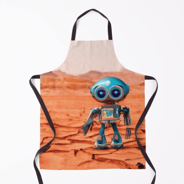 Item preview, Hippie Like Robot On The Surface of Mars - Nasa Mission To Mars designed and sold by AlanPhotoArt.