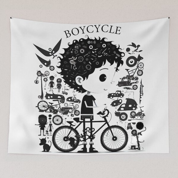 Item preview, boycycle is boy and bicycle on fabrics,shirts,and another,clothing,it very Beautiful,for special people or yourself,if you,want to buy this,for everyone,it very cheap price designed and sold by Delltaman.
