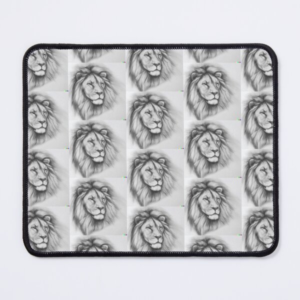 Item preview, Pencil Drawn Lion Face designed and sold by shihaams.