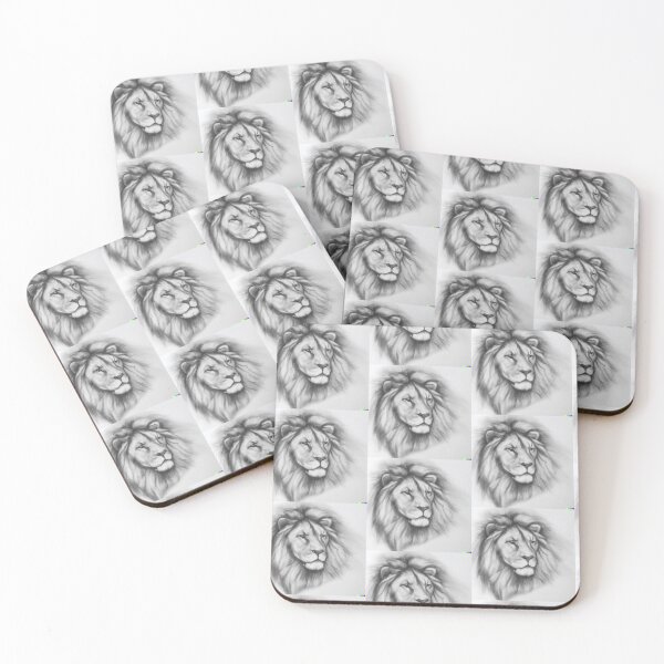 Item preview, Pencil Drawn Lion Face designed and sold by shihaams.