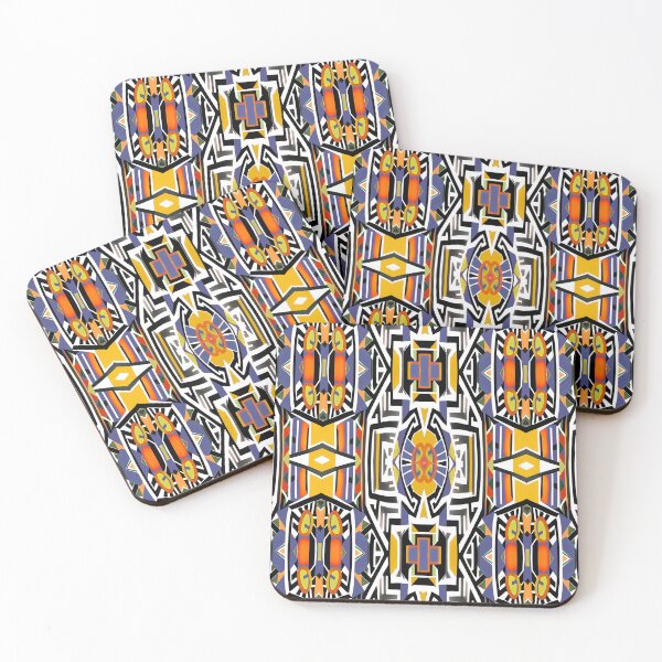 Item preview, Traditional Igorot-inspired tribal pattern. Ethnic Multicolor designed and sold by IlustradoArts.
