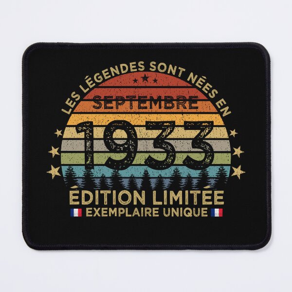 Item preview, Anniversaire 90 Ans Les Legendes Sont Nees en Septembre 1933 designed and sold by cssdru.