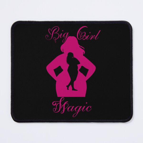 Item preview, Big Girl Magic-Black Background designed and sold by Trendi61.