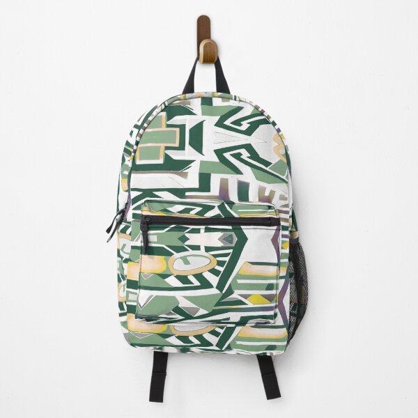 Item preview, Traditional Igorot-inspired tribal pattern. Ethnic White and green designed and sold by IlustradoArts.