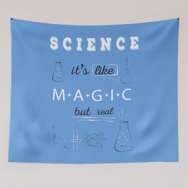 Item preview, Science It's Like Magic But Real designed and sold by T-ShirtRevolt.