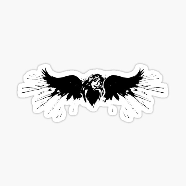 Gothic Angel Sticker