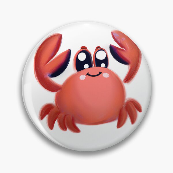 Artikelvorschau, Cute Crab Drawing entworfen und verkauft von WeHeartAnimals.