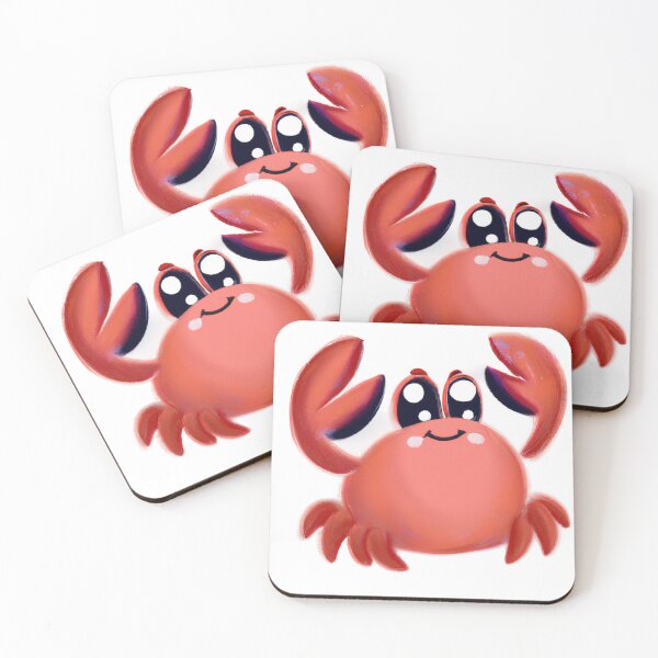 Item preview, Cute Crab Drawing designed and sold by WeHeartAnimals.