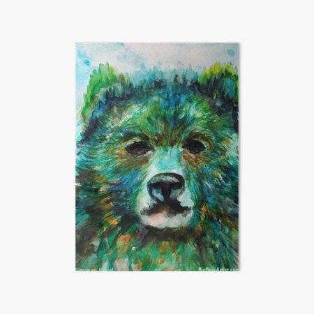 Big Bear Art Board Print