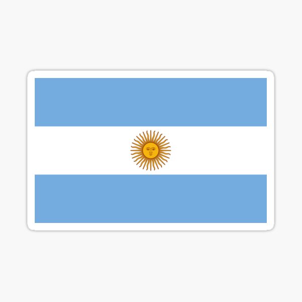 Artikel-Vorschau von Flagge von Argentinien, Bandera de la Argentina, designt und verkauft von Alma-Studio.