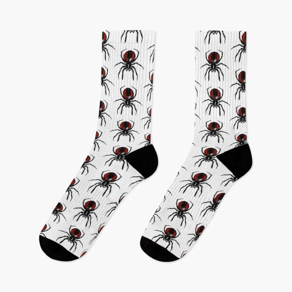 Item preview, Cute Black Widow Spider Drawing designed and sold by WeHeartAnimals.
