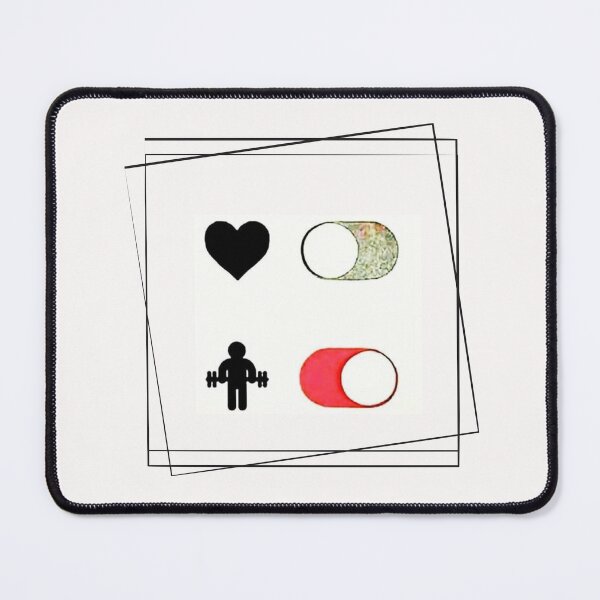 Item preview, heart off gym on designed and sold by Passionandmore.