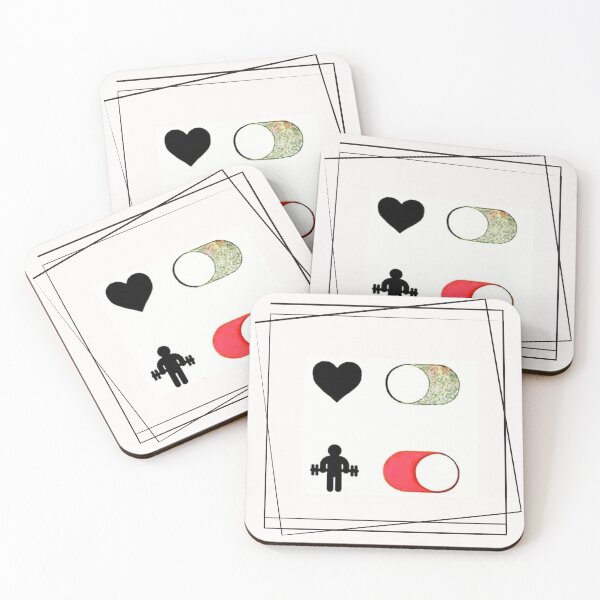 Item preview, heart off gym on designed and sold by Passionandmore.
